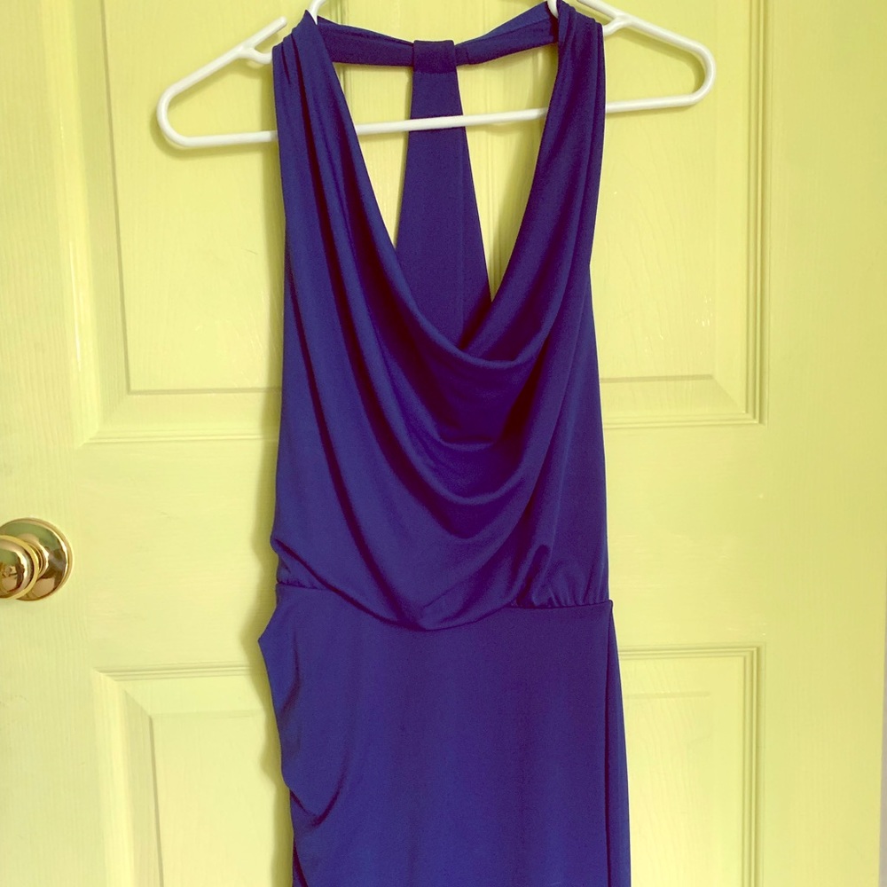 BCBG royal blue cocktail dress